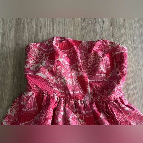 Lilly Pulitzer Women’s Pocket Sari "Its Getting Hot in Here" Mini Dress - Size 4 - Picture 4 of 9